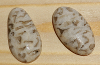 Písmenkový pegmatit, Jihočechy, větší 27 mm